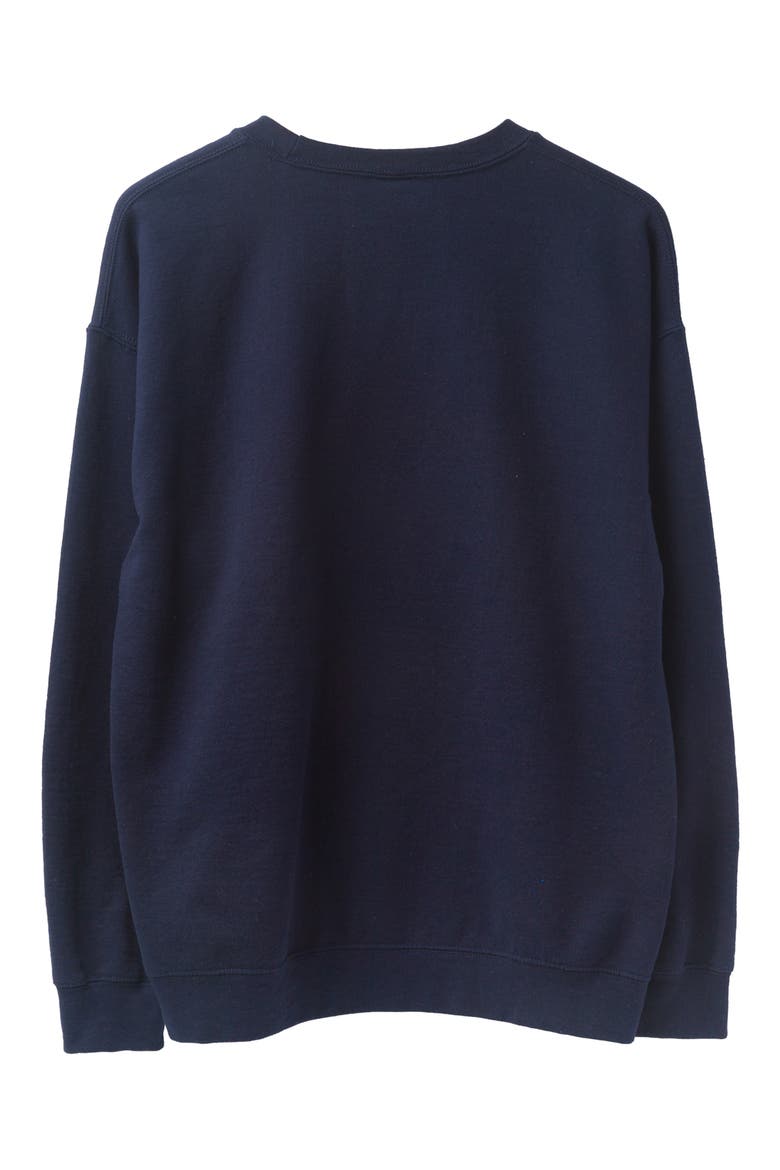 Chicago Bears Property of Flea Market Crewneck Sweatshirt, Alternate, color, NAVY