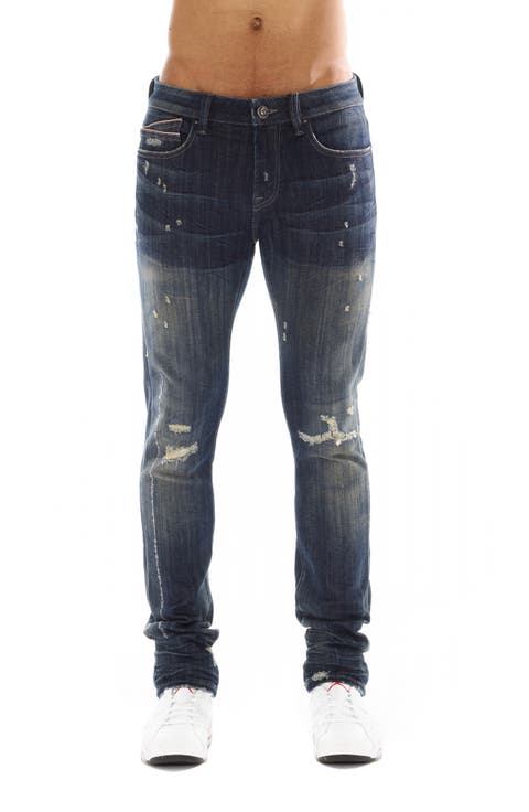 Punk Distressed Superskinny Jeans (Briggs)