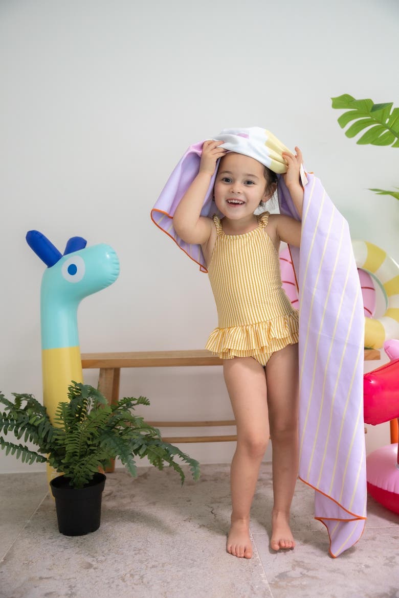 Play Towel Hopscotch Beach & Pool Play Towel, Alternate, color, Multi