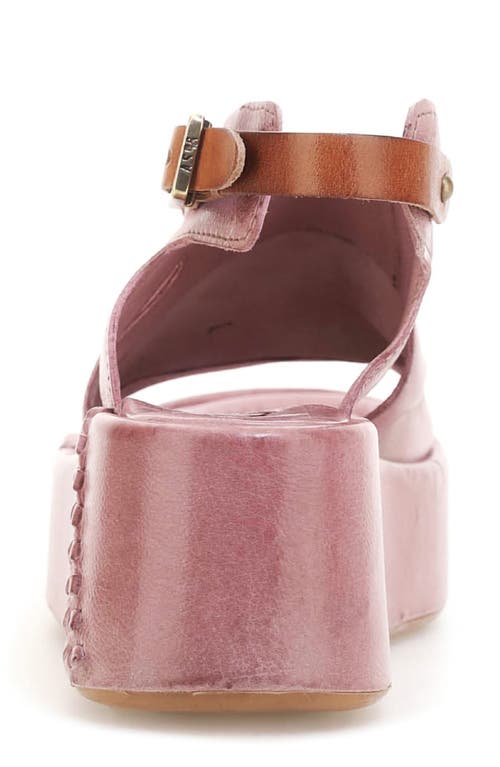 As98 A.s.98 Maren Platform Sandal In Blush