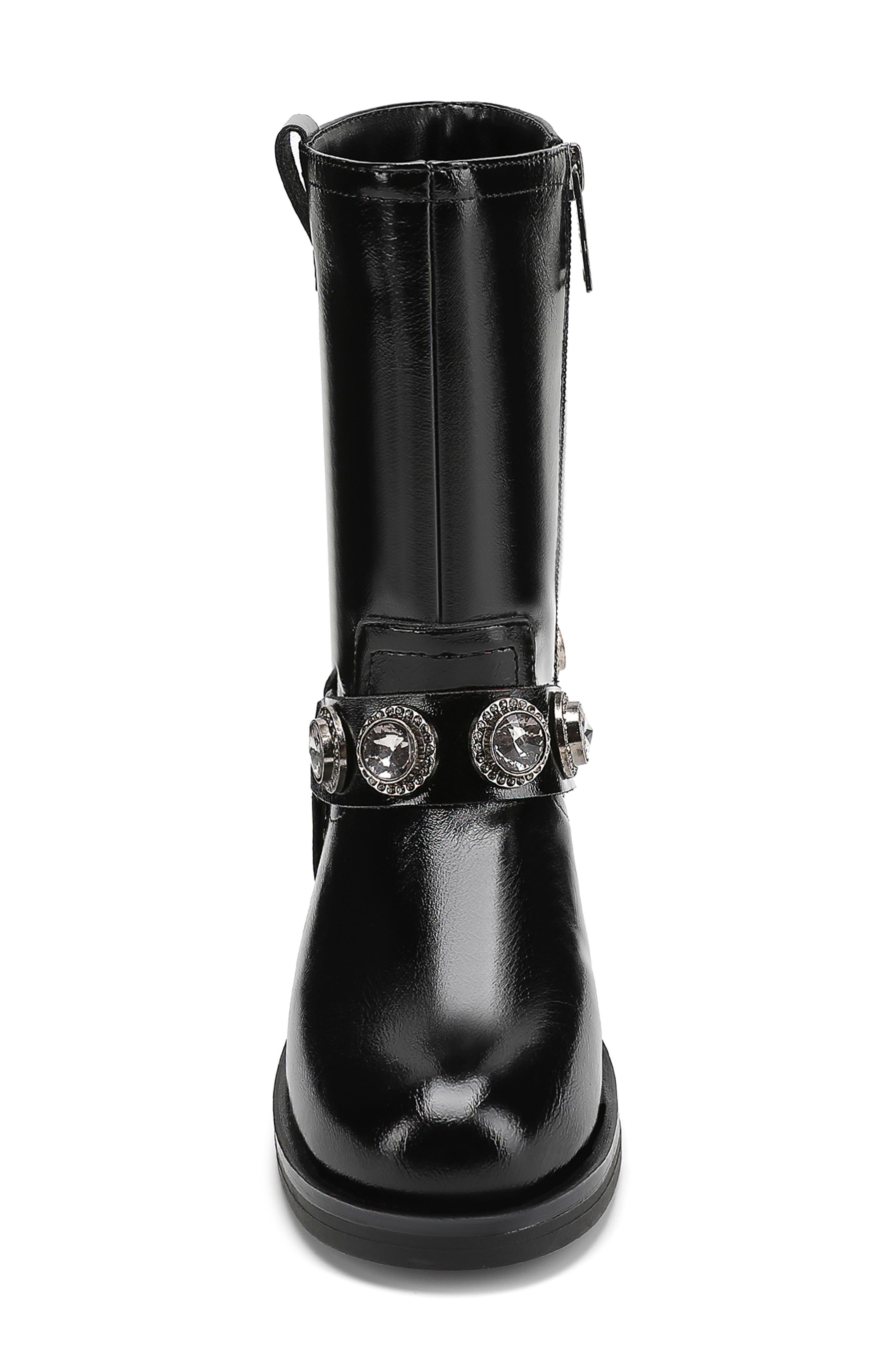 Kurt Geiger London Kids' Octavia Boot, Alternate, color, Black/ Smoke