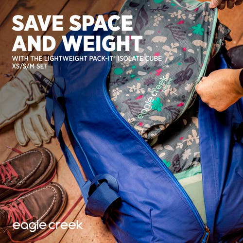 Eagle Creek Pack-it Isolate Cube Set Xs/s/m In Blue Dawn