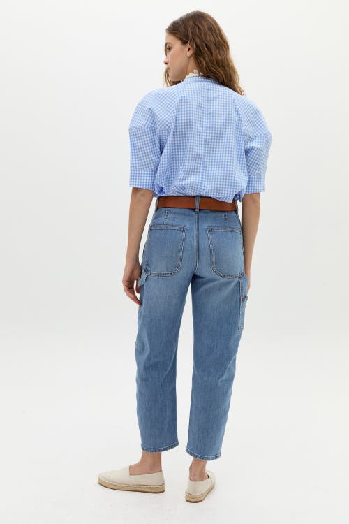 Lanhtropy Ambar Denim Pants In Blue