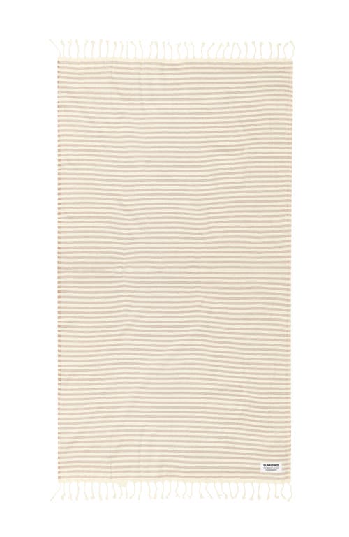 Sunkissed Sand Free Beach Towel In Seychelles Beige