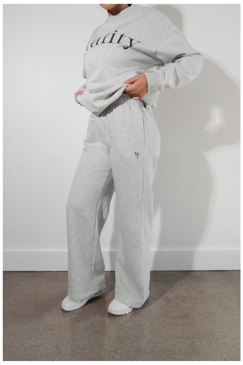 Cozy Uni Crew, Alternate, color, Stone Marl