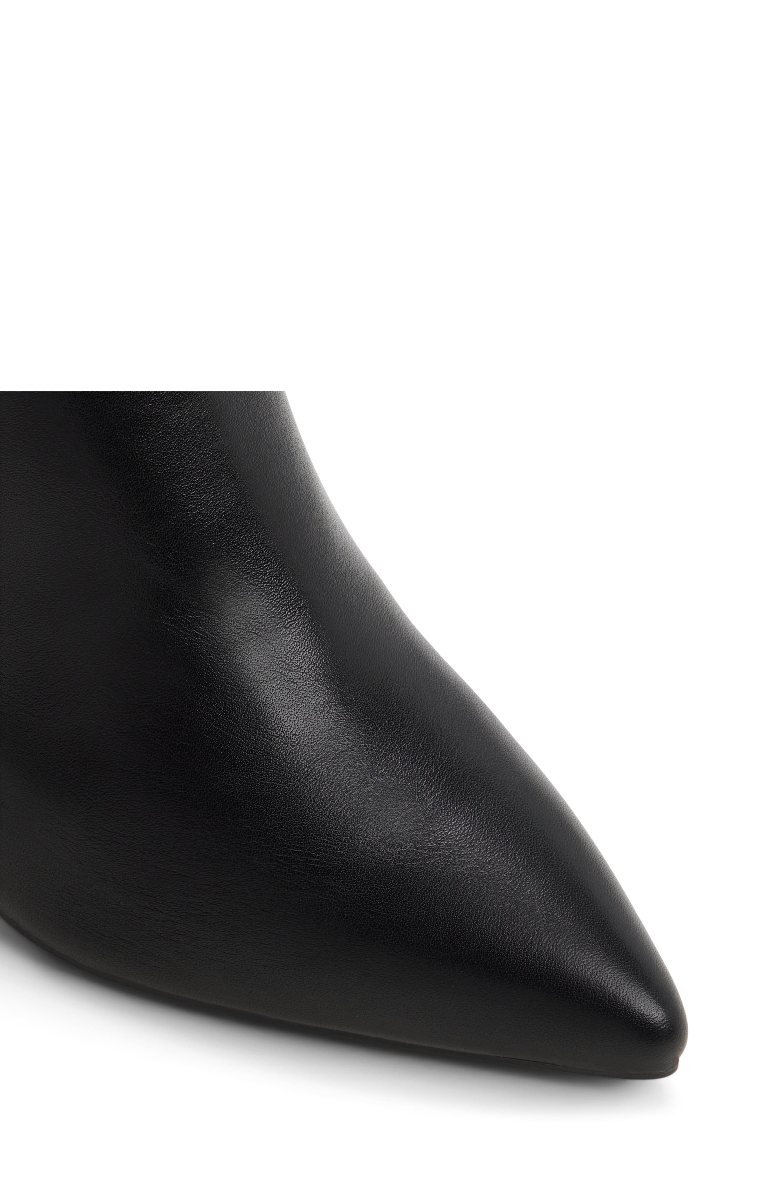 Janb Block Heel Bootie, Alternate, color, BLACK