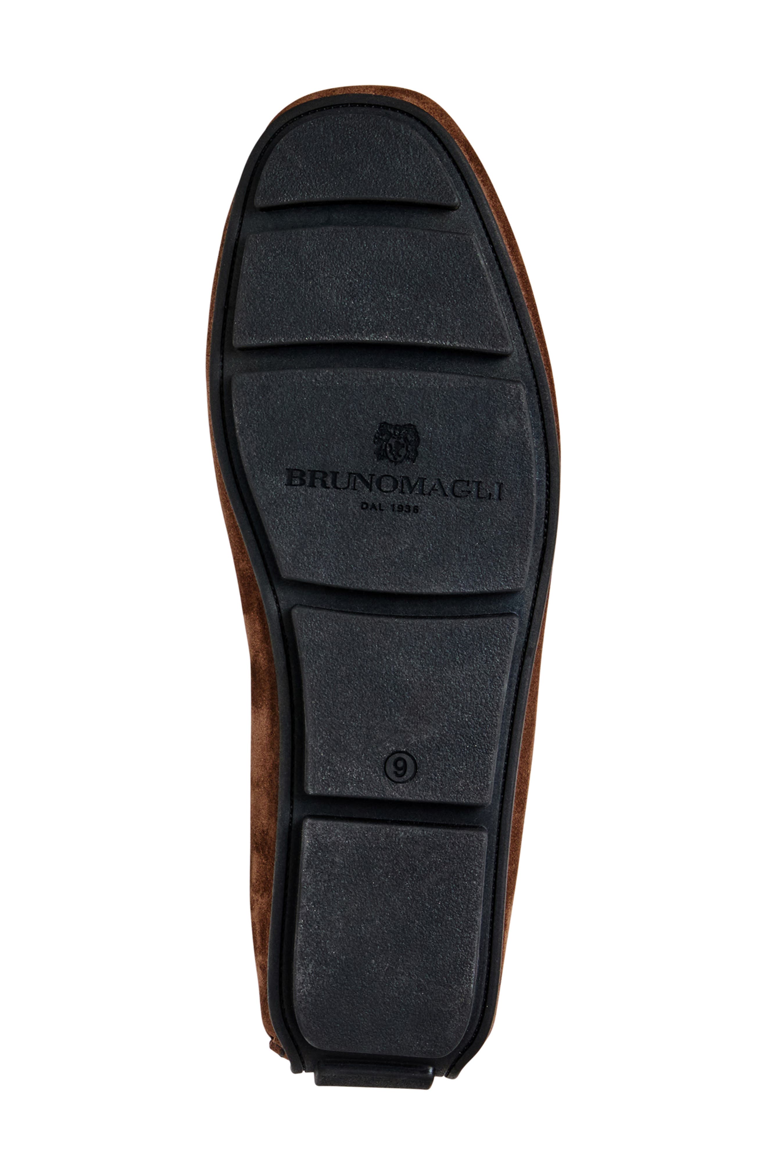 Taranto Penny Loafer, Alternate, color, BROWN SUEDE