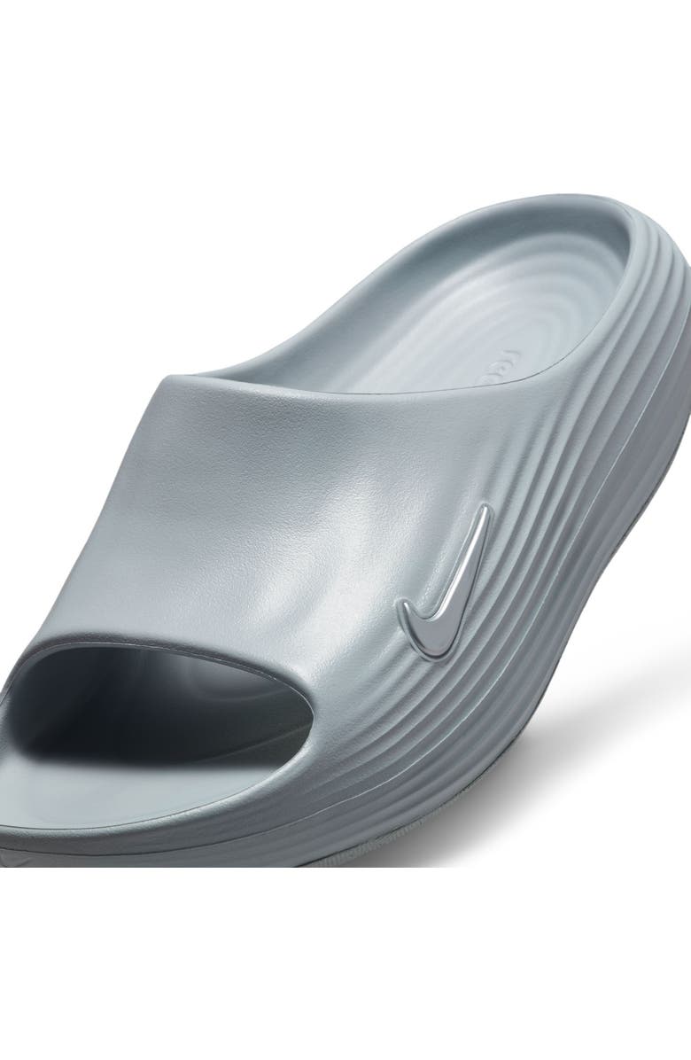 Nike ReactX Rejuven8 Slide, Alternate, color, Wolf Grey/ Wolf Grey
