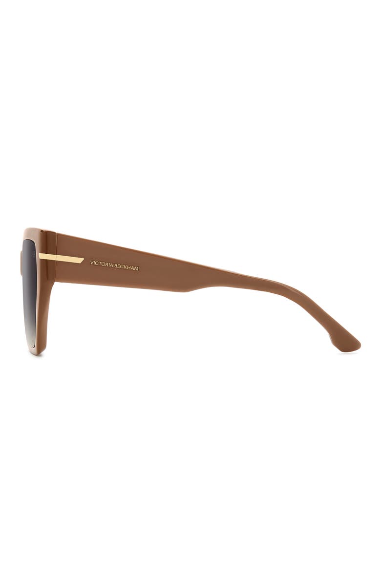 57mm Gradient Square Sunglasses Frames 57mm Gradient Square Sunglasses (Women) | Nordstrom main image 3