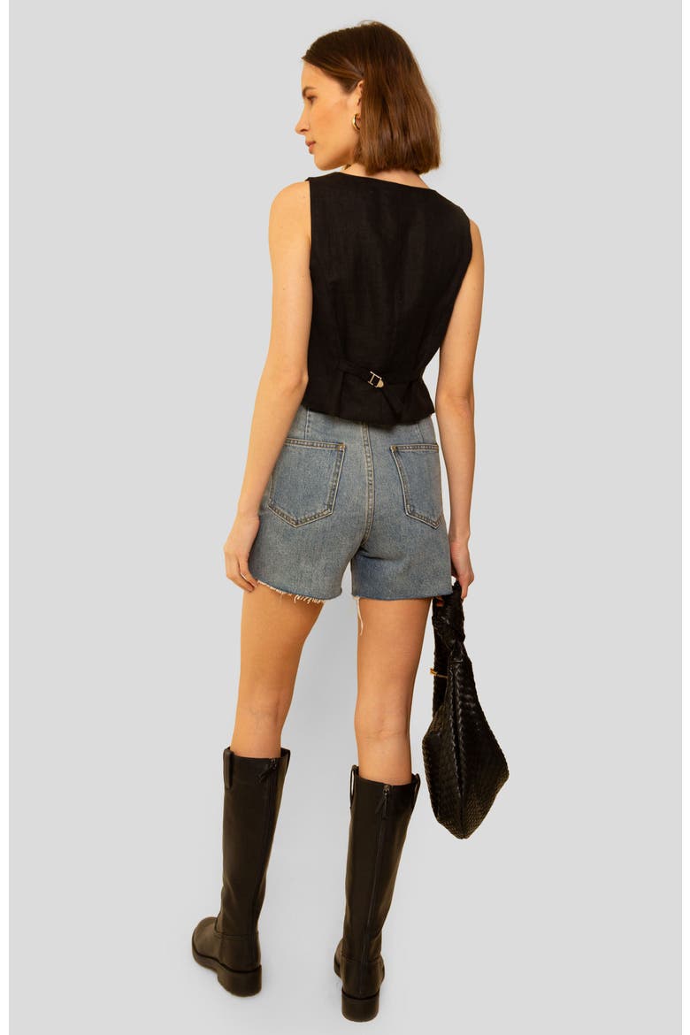 Bowie Vest, Alternate, color, Black