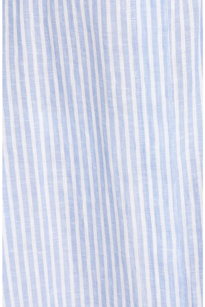 Stripe Linen Midi Shirtdress, Alternate, color, CLASSIC SWIM STRIPE