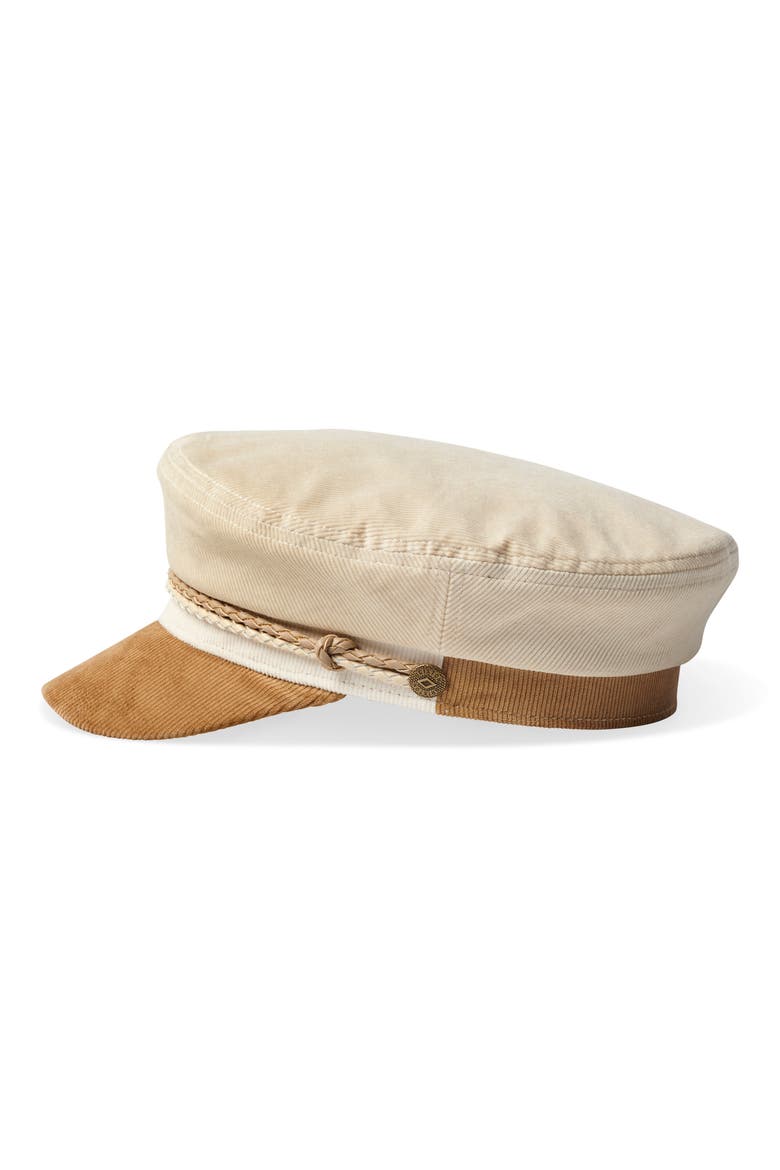 Ashland Baker Boy Cap, Main, color, DOVE VANILLA