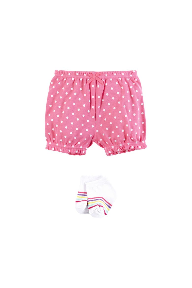 Coordinated Bodysuit Outfit with Shorts and Socks, Alternate, color, Hello Sunshine Sunglasses