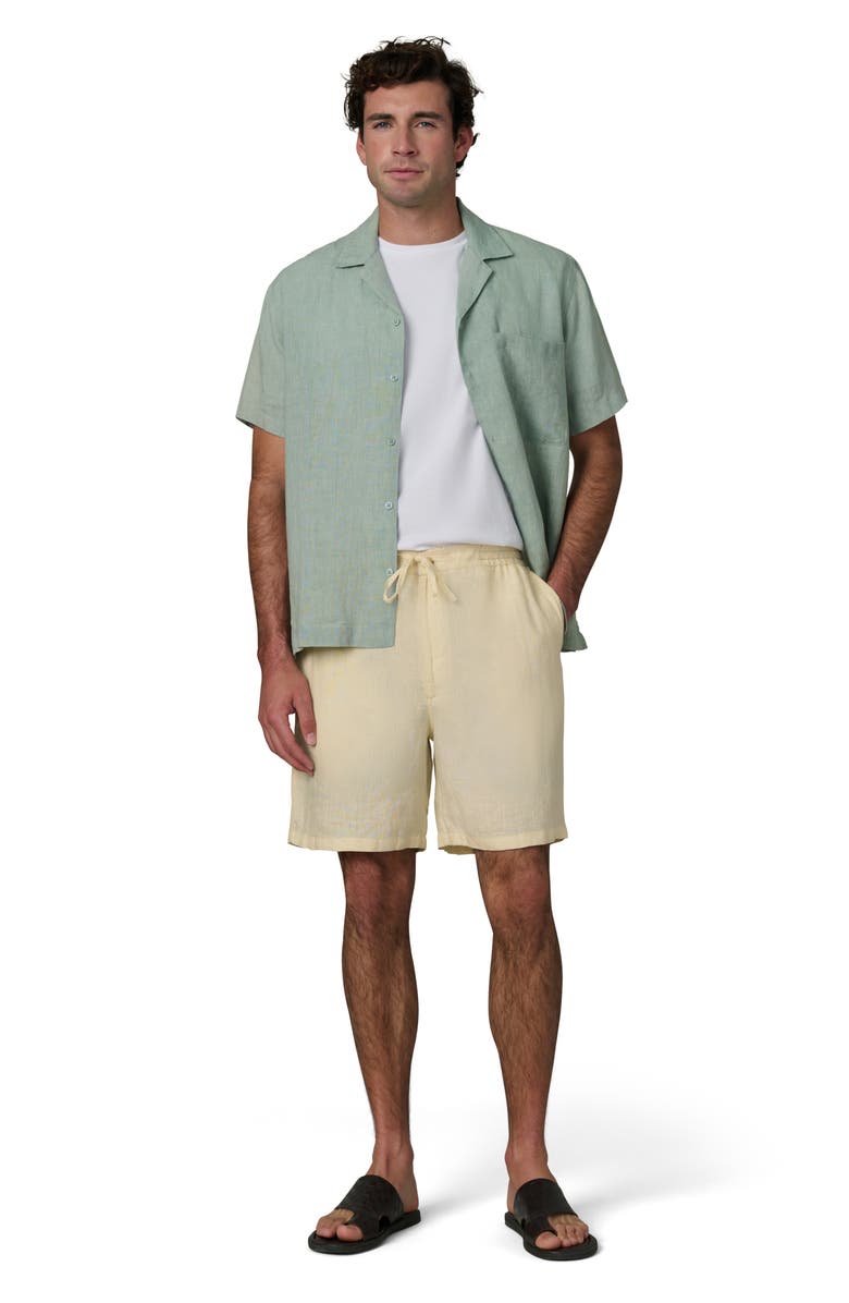 Joe's Linen Drawstring Shorts, Alternate, color, Summer Sand