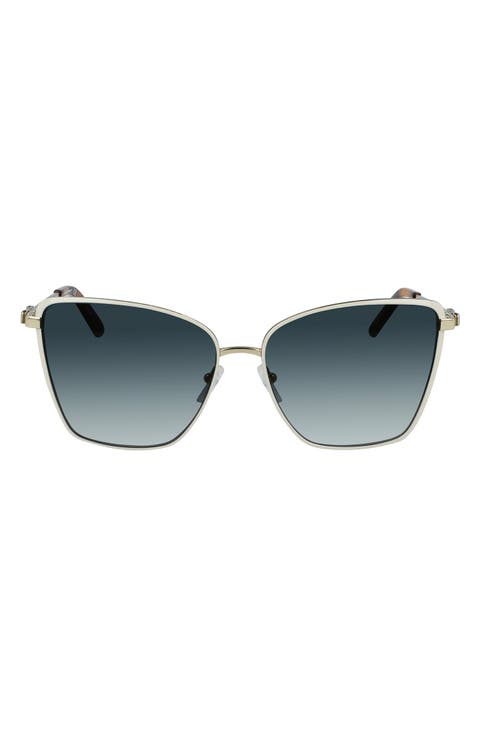 Vara 59mm Rectangular Sunglasses