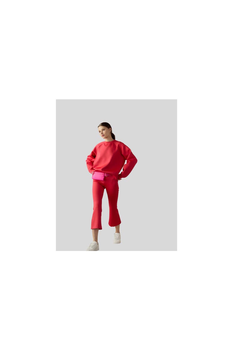 Bonded Pullover Sweatshirt, Alternate, color, Grey