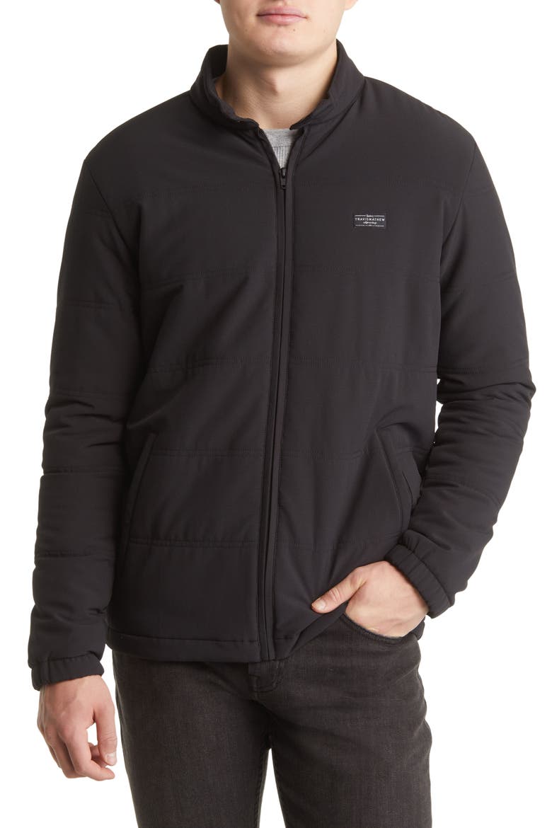 Interlude Puffer Jacket, Alternate, color, BLACK