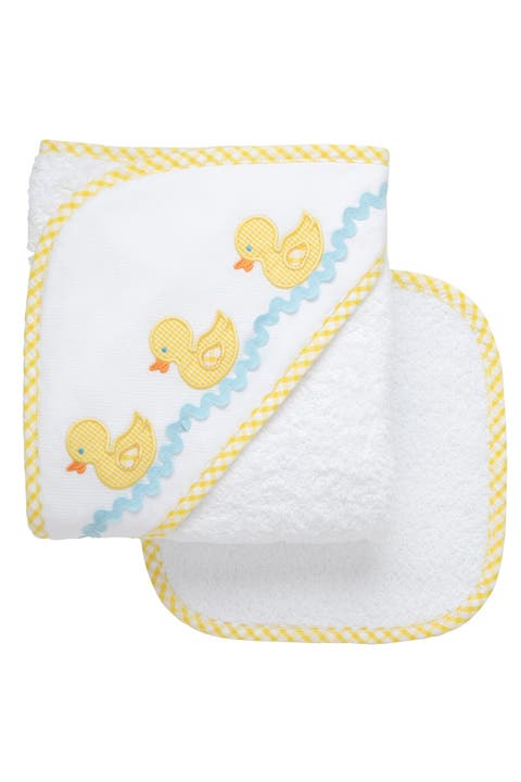 Playful Pals Hooded Towel & Washcloth Set (Baby & Toddler)