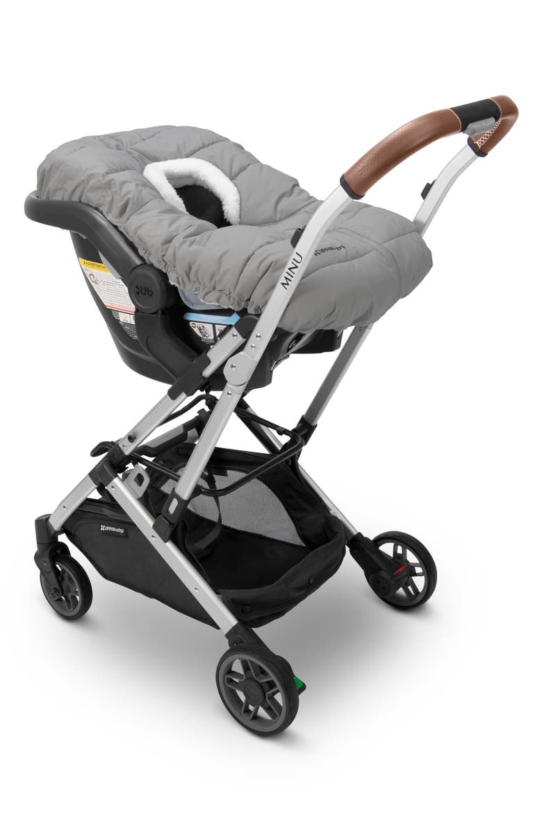 UPPAbaby Stella CozyGanoosh Mesa Infant Car Seat Muff, Alternate, color, Grey Brushed