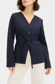 ALIGNE Parker Collarless Jacket