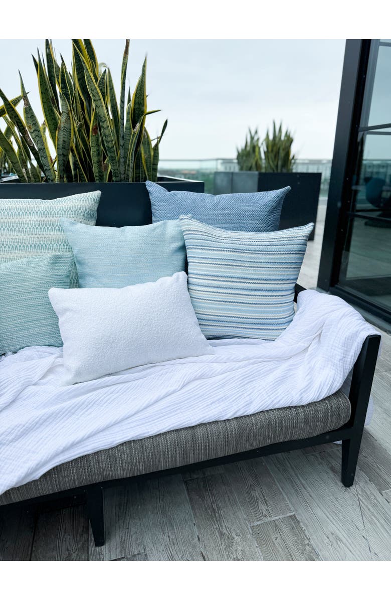 Anaya Yacht Stripe Indoor Outdoor Pillow, Alternate, color,