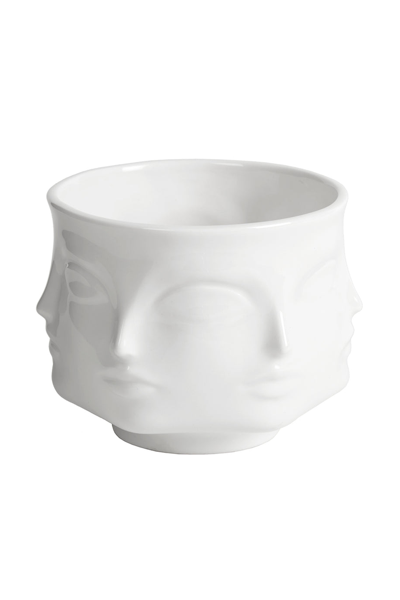 Dora Maar Condiment Serving Bowl, Main, color, White