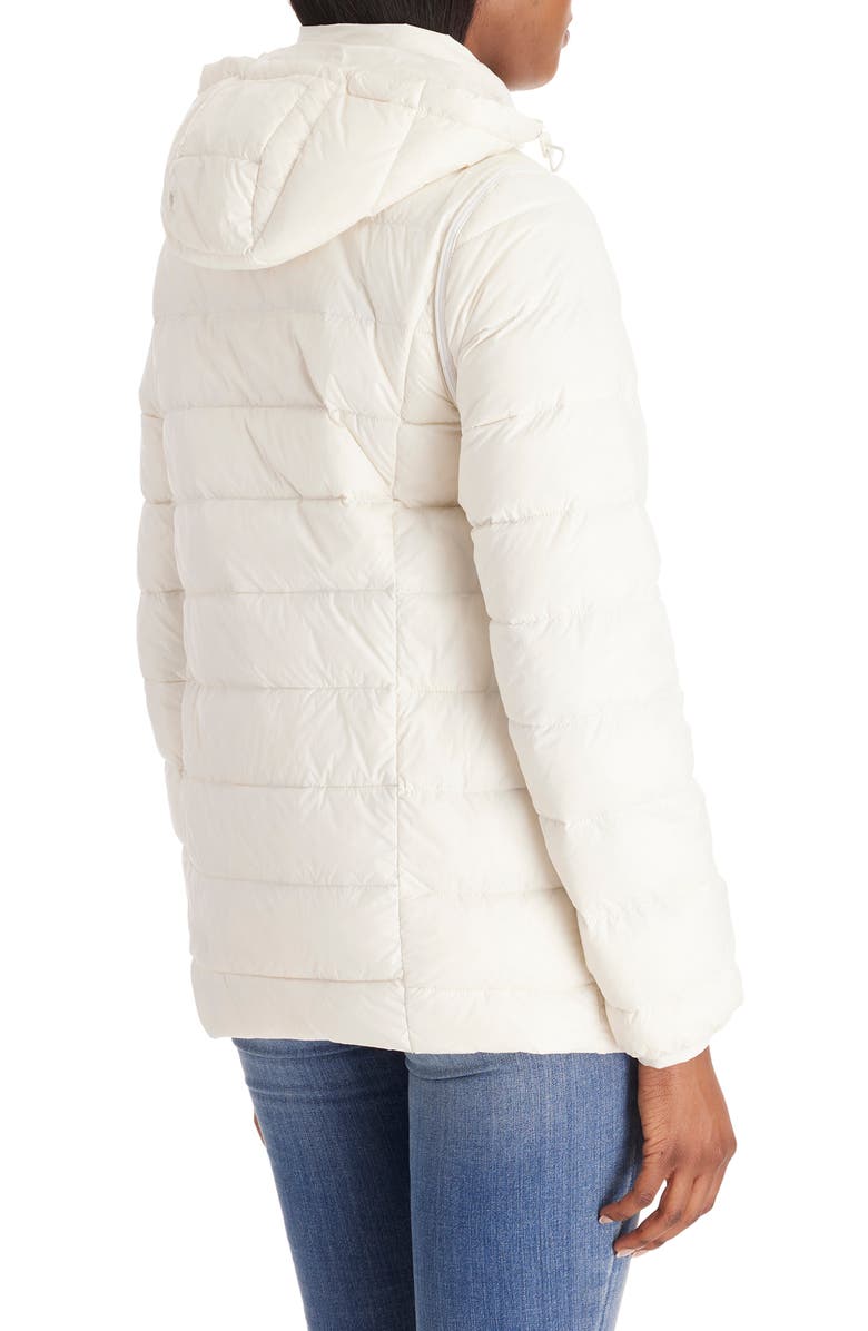 Modern Eternity Lightweight Puffer Convertible 3-in-1 Maternity Jacket, Alternate, color, 