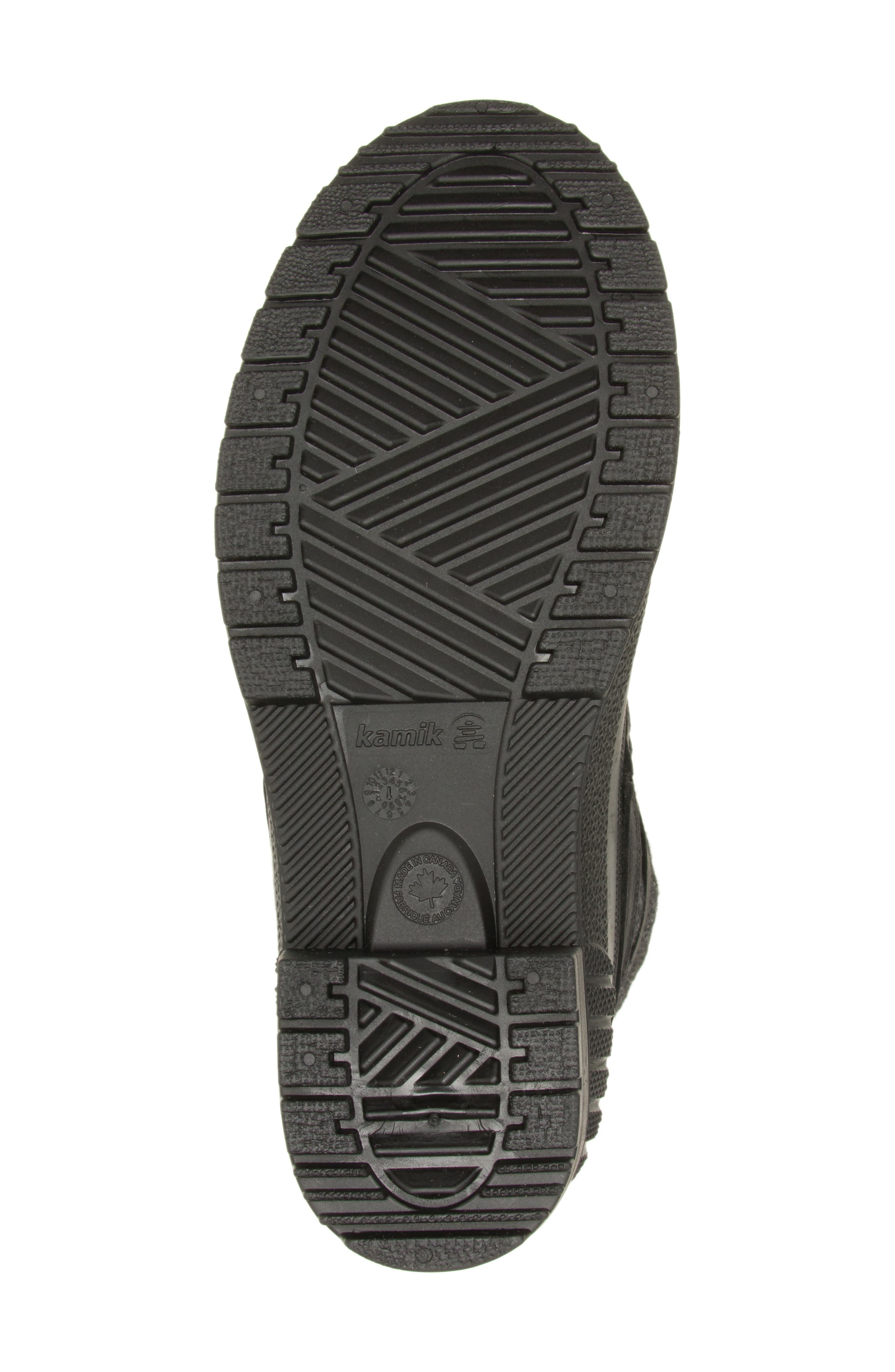 Kamik Sienna Mid 2 Waterproof Duck Boot, Alternate, color, Black