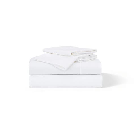 Classic Percale Embroidered Sheet Set