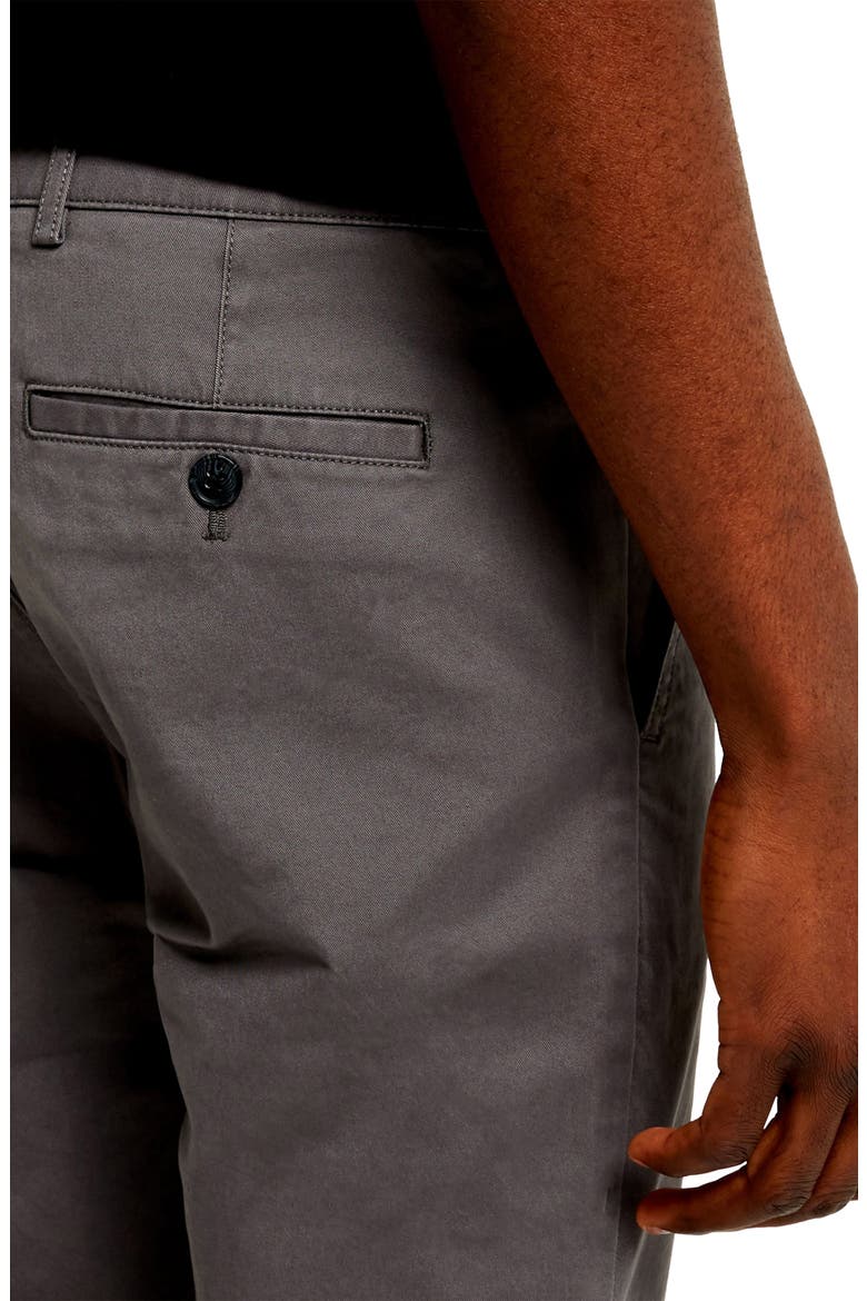 Stretch Skinny Fit Chinos, Alternate, color, CHARCOAL