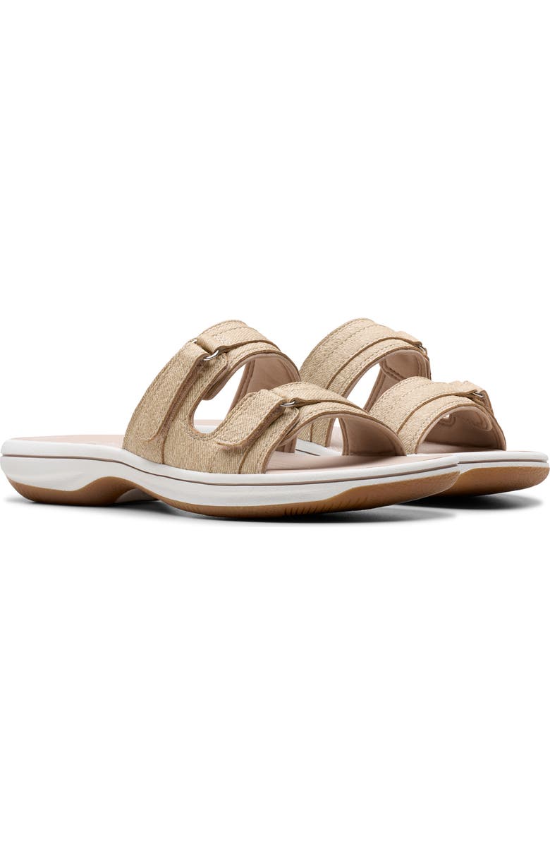 Clarks<sup>®</sup> Breeze Piper Slide Sandal, Alternate, color,