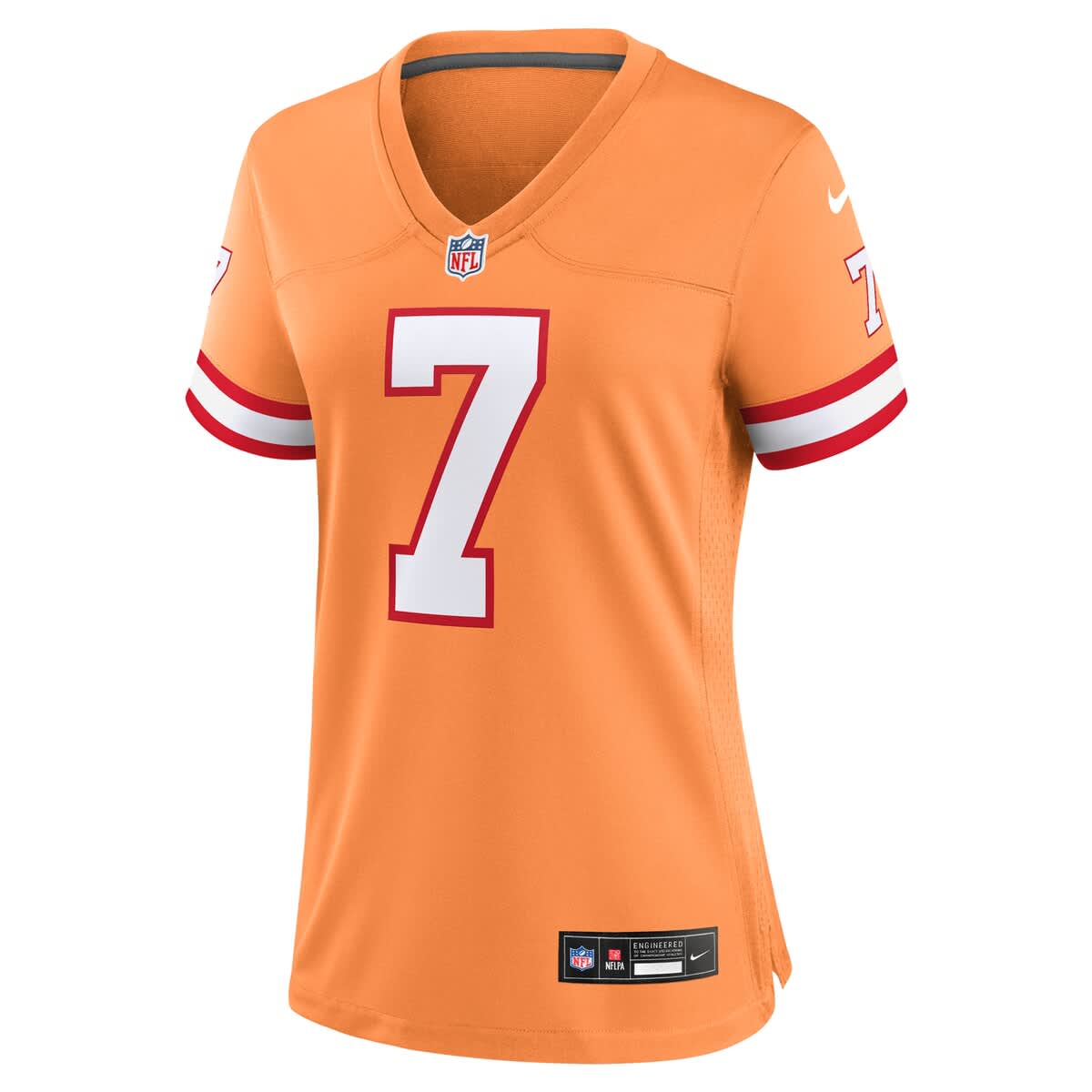 Nike Women's Nike Bucky Irving Orange Tampa Bay Buccaneers Alternate ...
