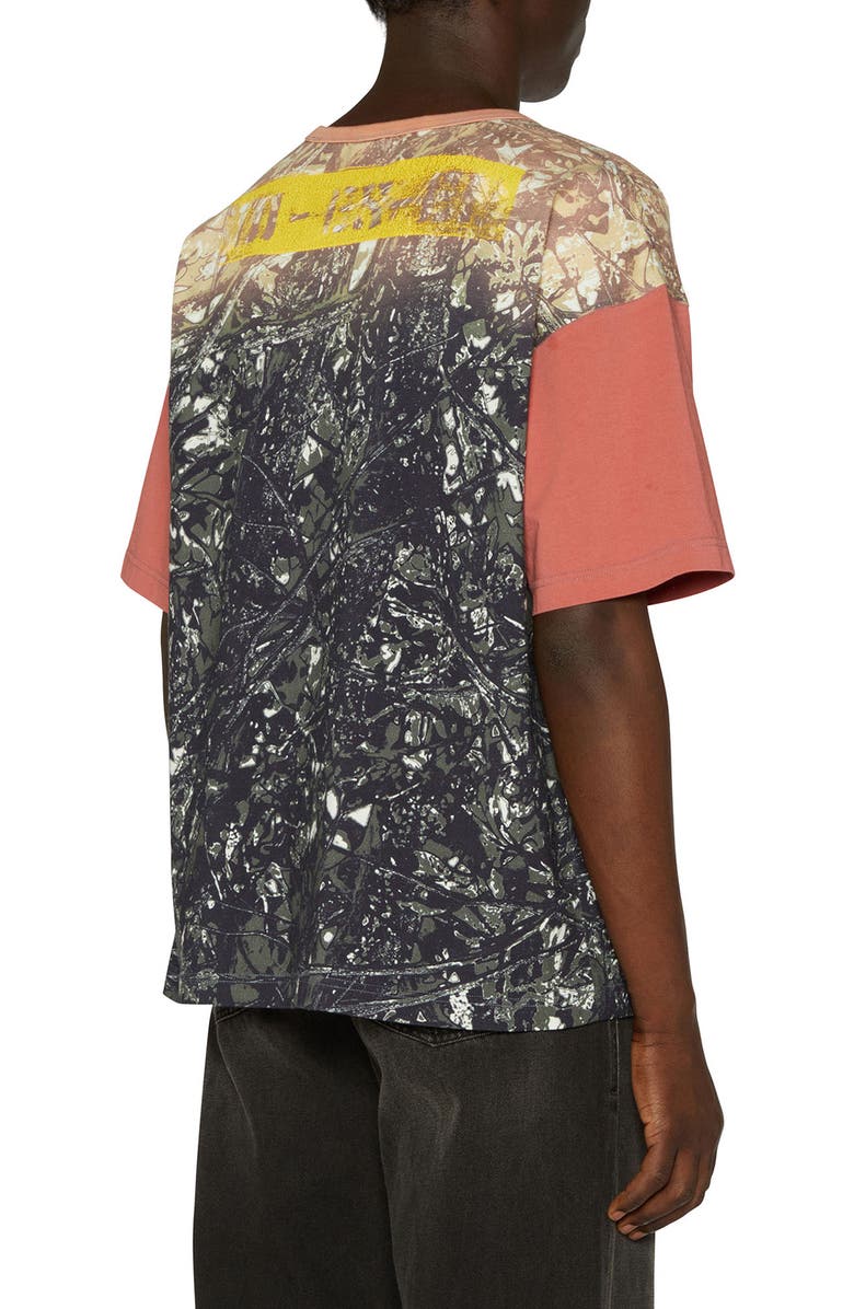 DIESEL<sup>®</sup> T-Boxt-Camou Cotton T-Shirt, Alternate, color, Very/ Black