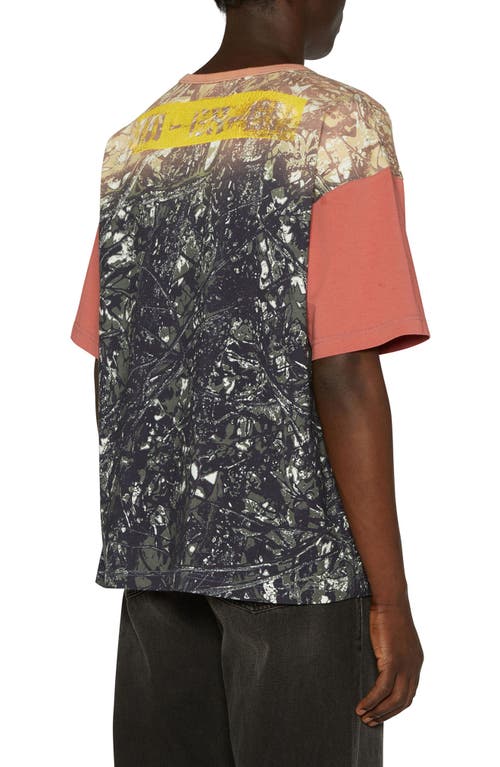 DIESEL DIESEL® T-BOXT-CAMOU COTTON T-SHIRT