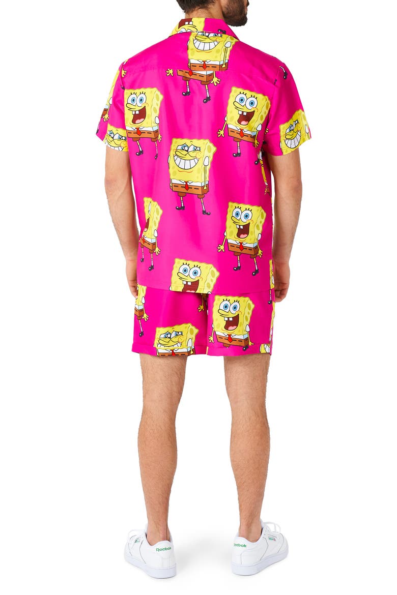 2-Piece Spongebob Summer Set, Alternate, color, PINK
