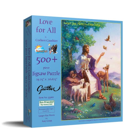 Love for All 500 piece Jigsaw Puzzle for Adults Large Pieces