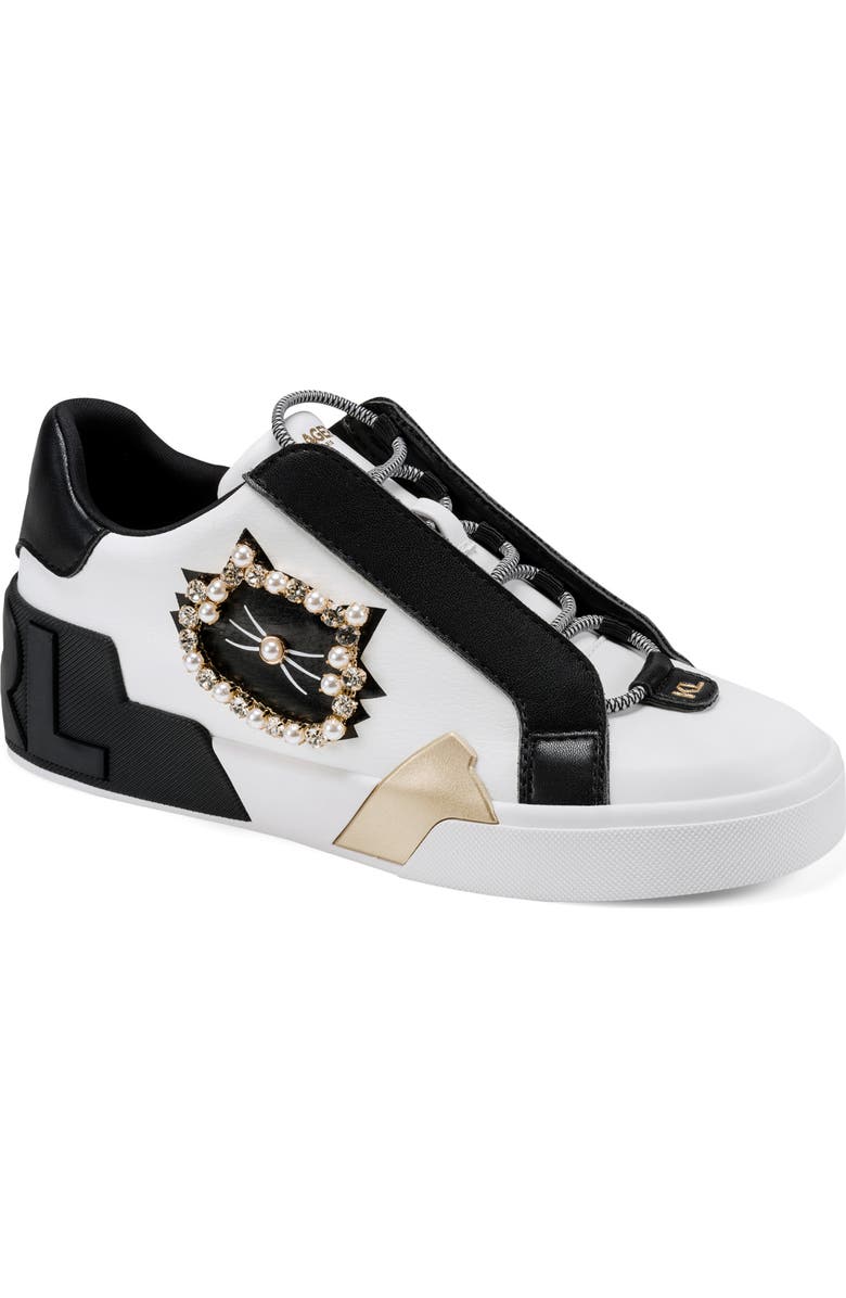 KARL LAGERFELD PARIS Madisyn Slip-On Sneaker, Main, color,