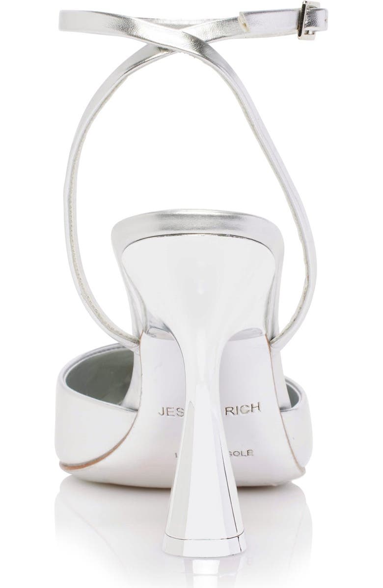 JESSICA RICH Khloe Slingback, Alternate, color, Silver