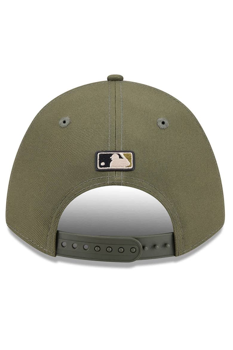 Youth New Era Olive New York Yankees 2026 Armed Forces Day 9FORTY M-Crown Adjustable Hat, Alternate, color, Olive