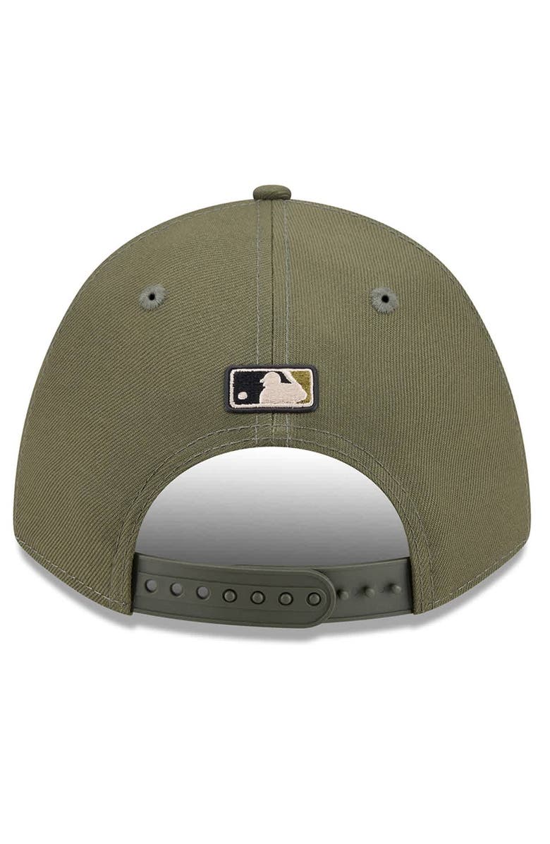 New Era Youth New Era Olive New York Yankees 2026 Armed Forces Day 9FORTY M-Crown Adjustable Hat, Alternate, color, Olive