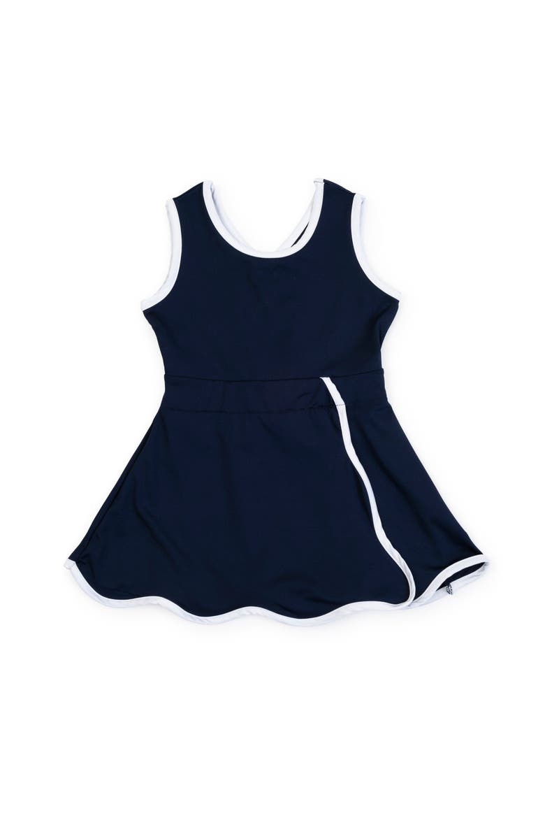 Taylor Girls' Performance Dress by LH Sport, Main, color, Navy
