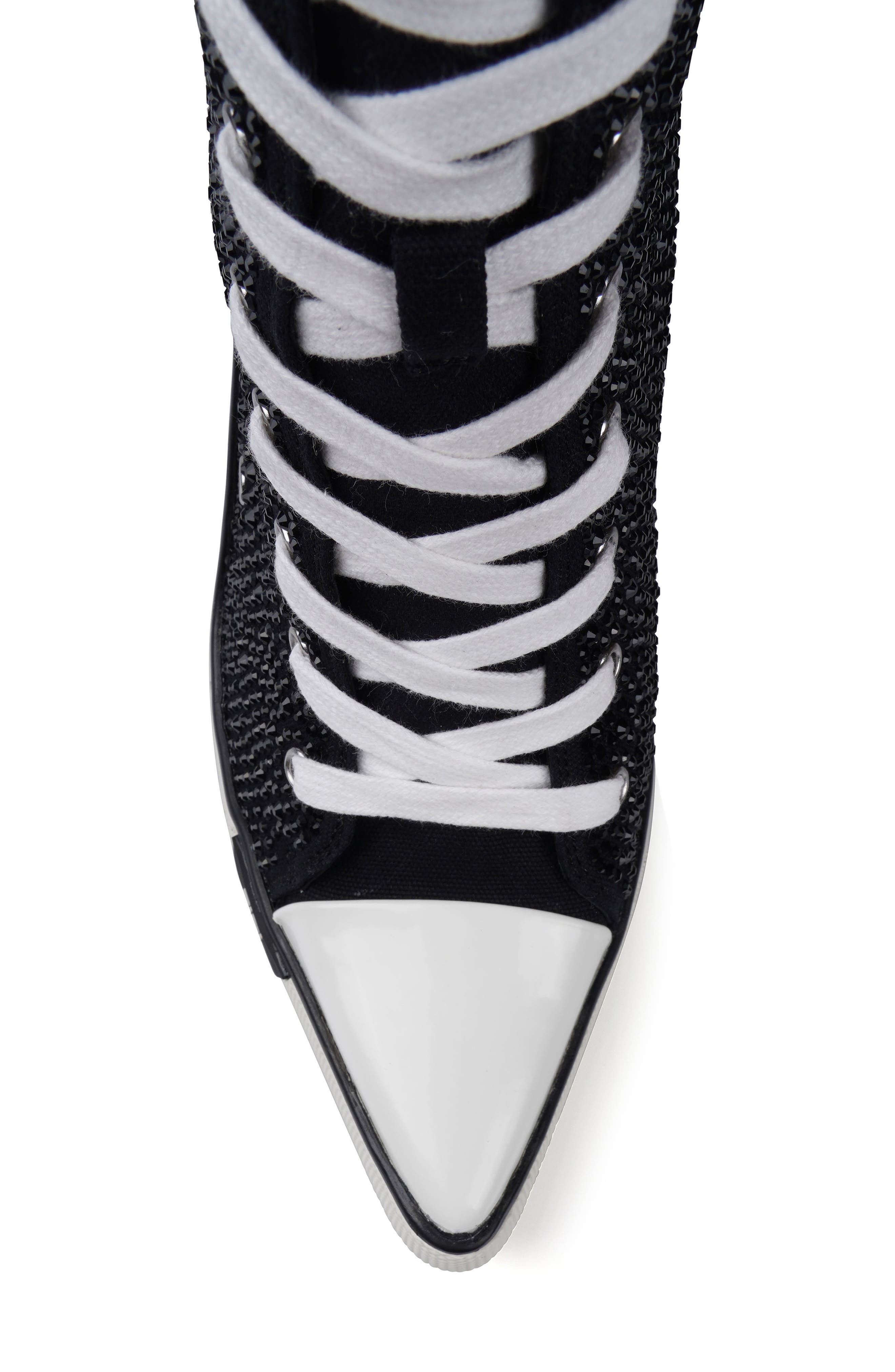 ZIGI Adiel Platform Bootie, Alternate, color, Black Canvas