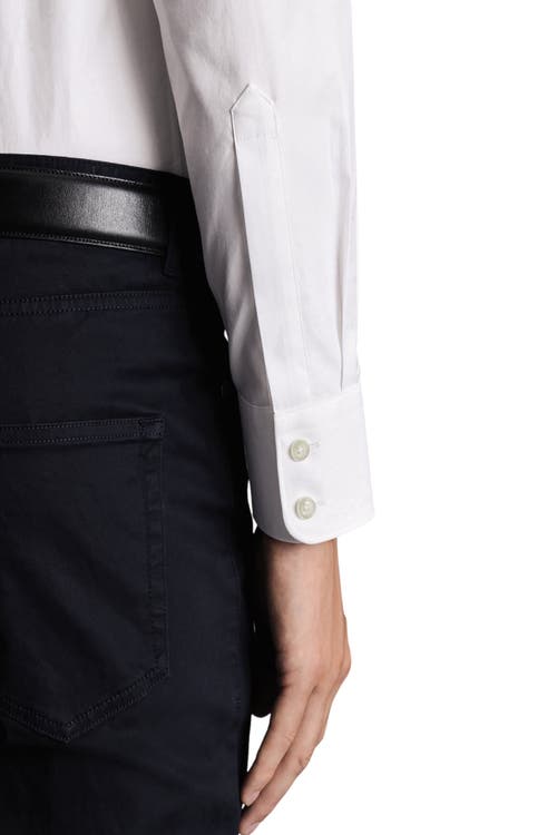 CHARLES TYRWHITT CHARLES TYRWHITT EGYPTIAN COTTON TWILL SLIM FIT SHIRT SINGLE CUFF