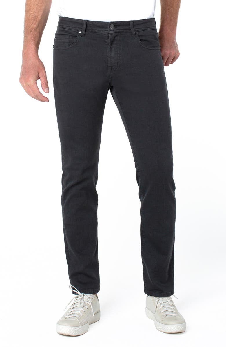 Liverpool Los Angeles Kingston Modern Slim Straight Leg Stretch Twill Pants, Main, color, 