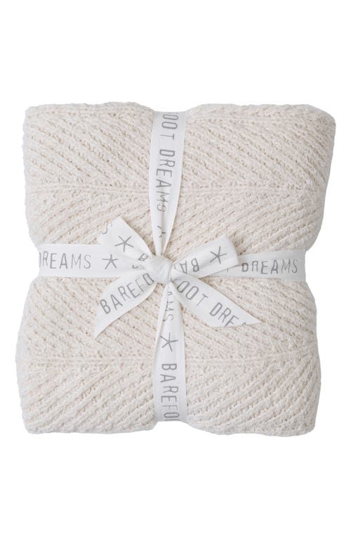 BAREFOOT DREAMS BAREFOOT DREAMS COZYCHIC® HERRINGBONE THROW BLANKET