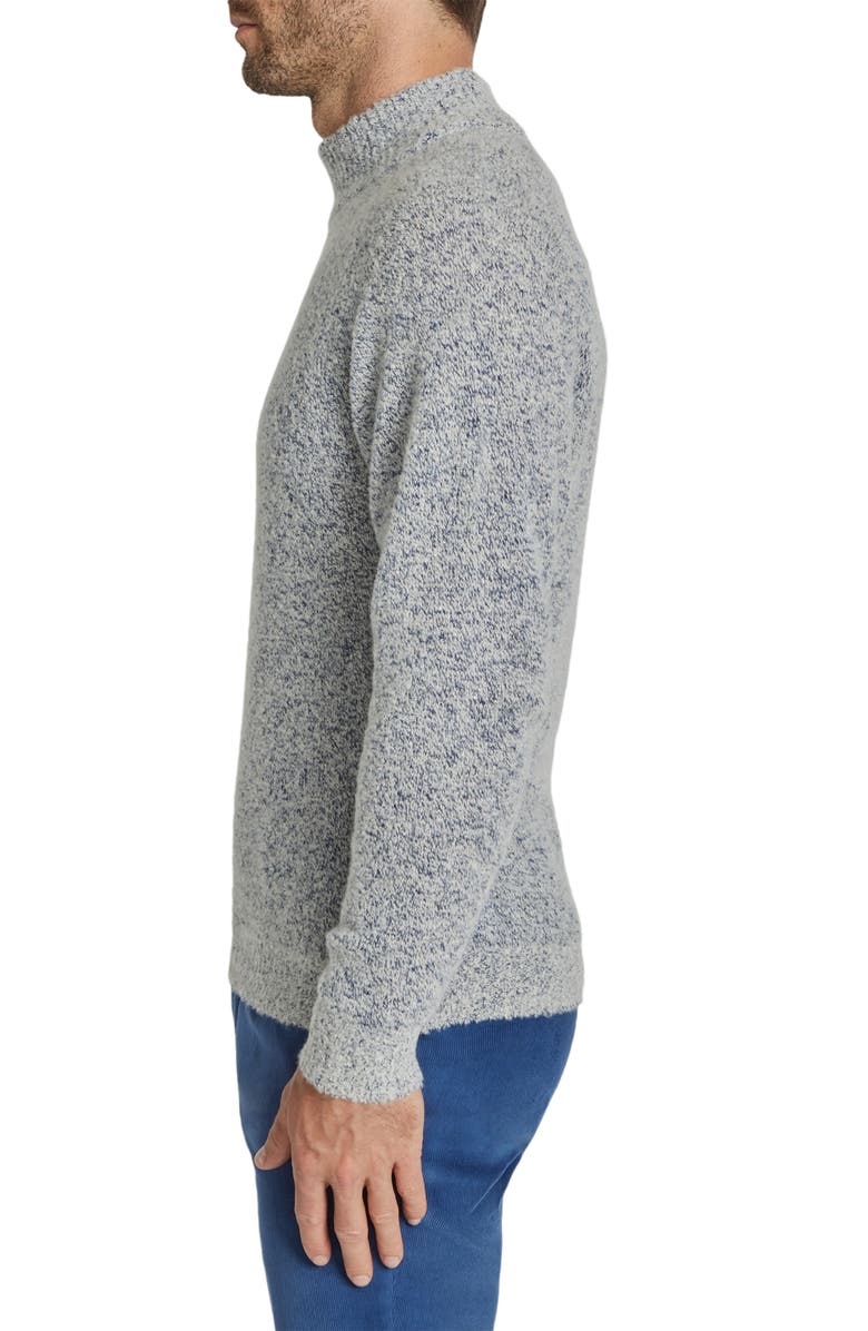 Jack Victor McGill Cashmere Blend Mock Neck Sweater, Alternate, color, Navy