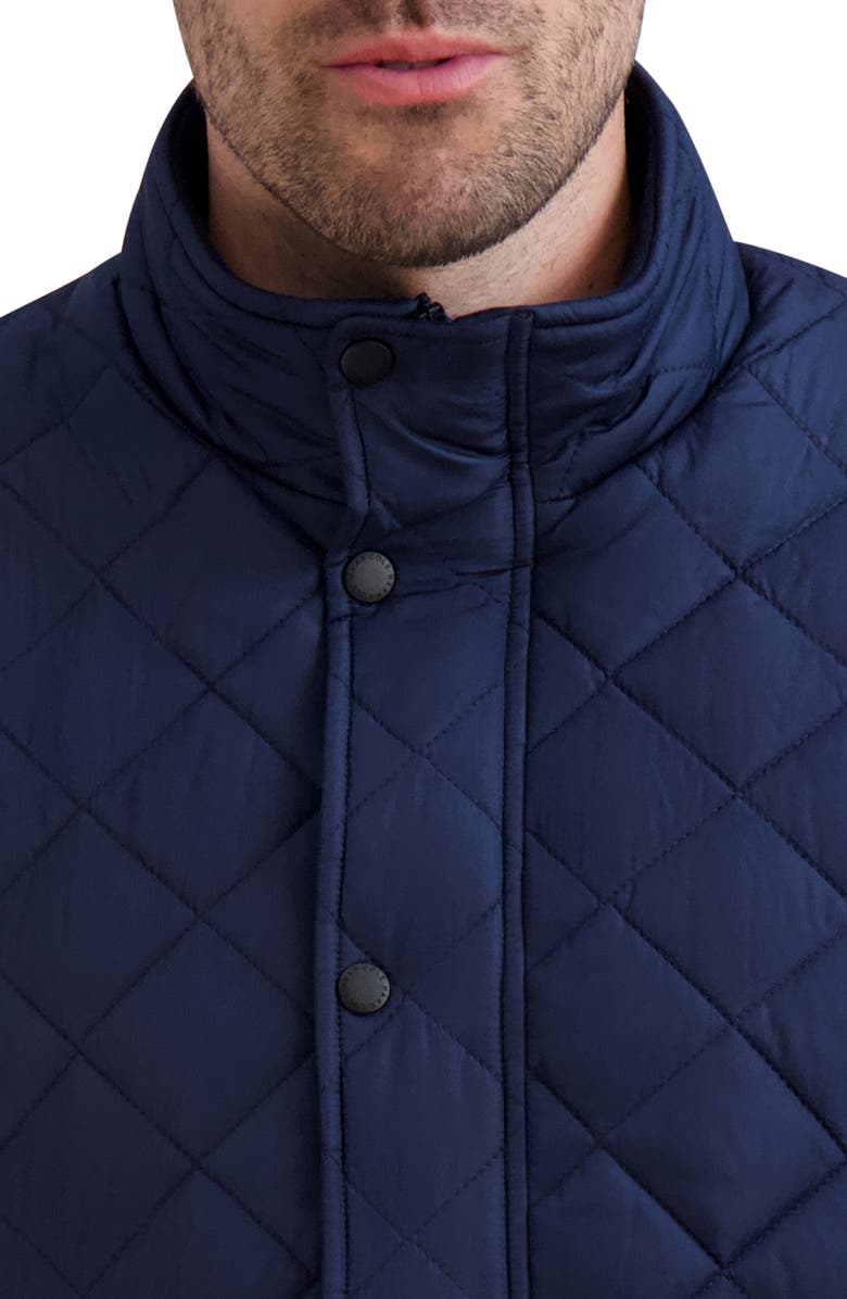 Cole Haan Quilted Vest, Alternate, color, Navy
