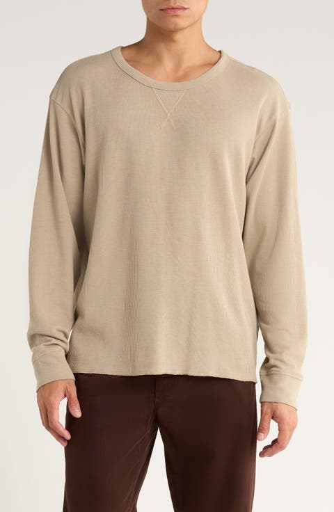 Oversize Crewneck Thermal Top