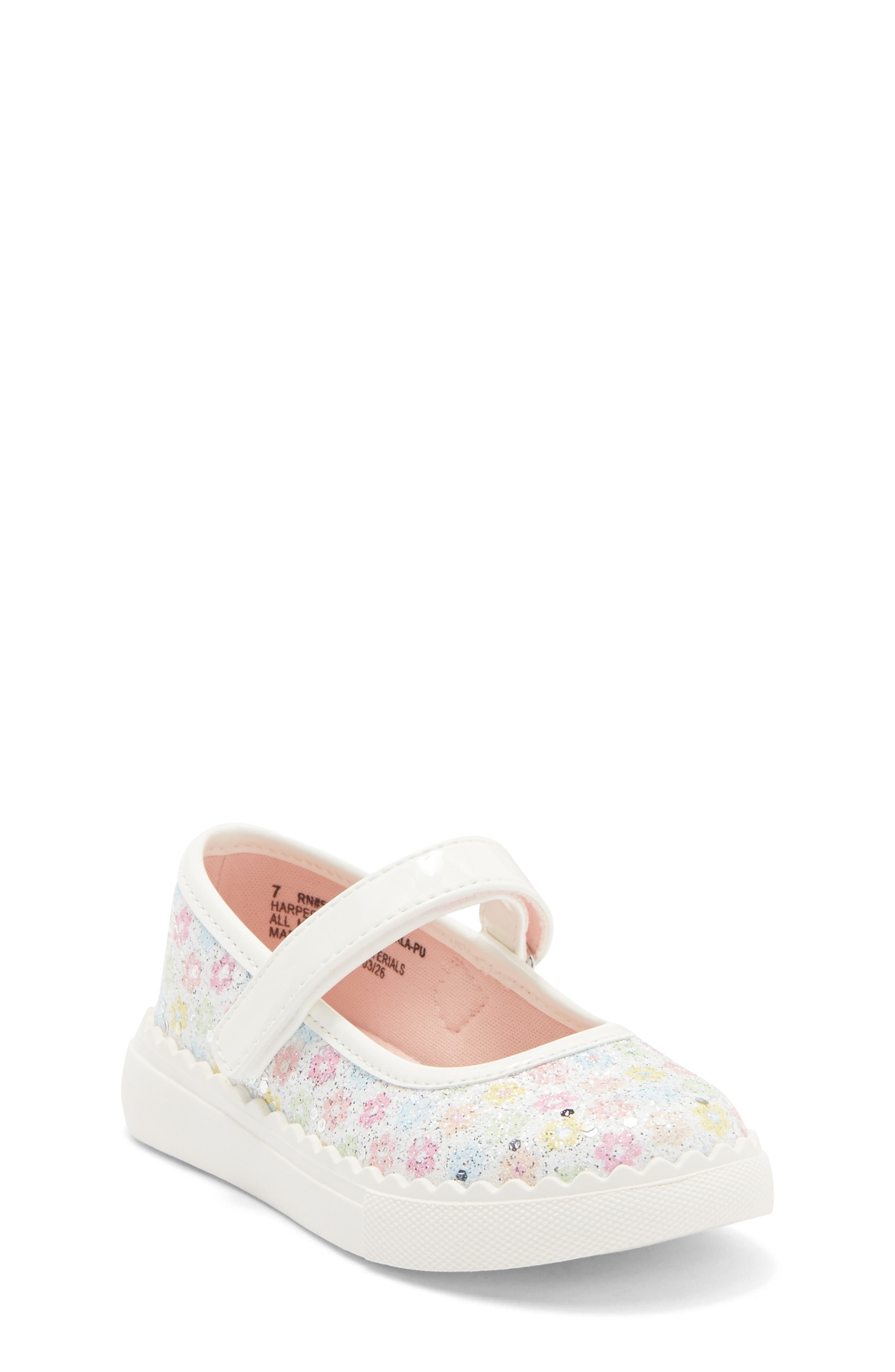 Harper Canyon Kids' Pearlla Play Glitter Sneaker