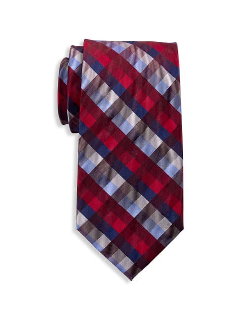 Big 
Tall Multi Check Tie